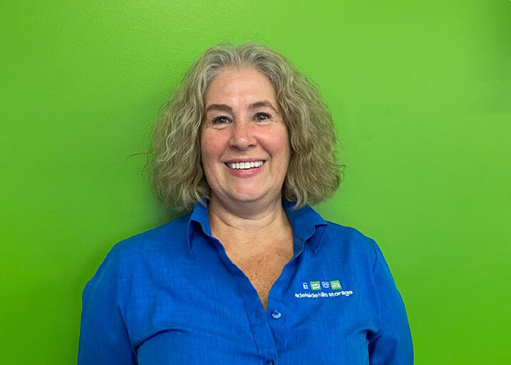 Female staff member smiling