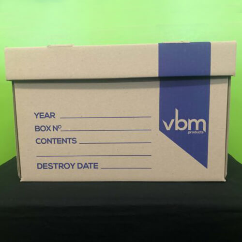 Lidded cardboard box